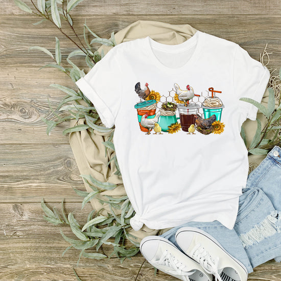 Chicken Coffee T-Shirt